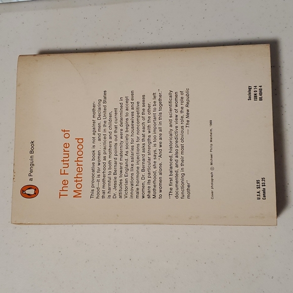 The Future of Motherhood by Jessie Bernard - Picture 2 of 2